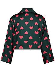 Hunkemöller - Jacket LS Satin Hearts - women - ponderosa pine - 7