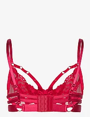 Hunkemöller - Hedonista up - biustonosze z fiszbinami - tango red - 2