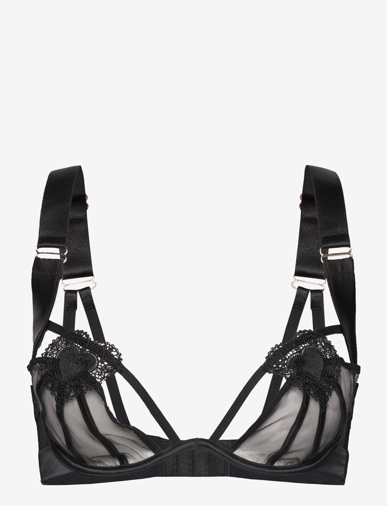 Hunkemöller - Casanova up - liemenėlės be vielučių - caviar - 1