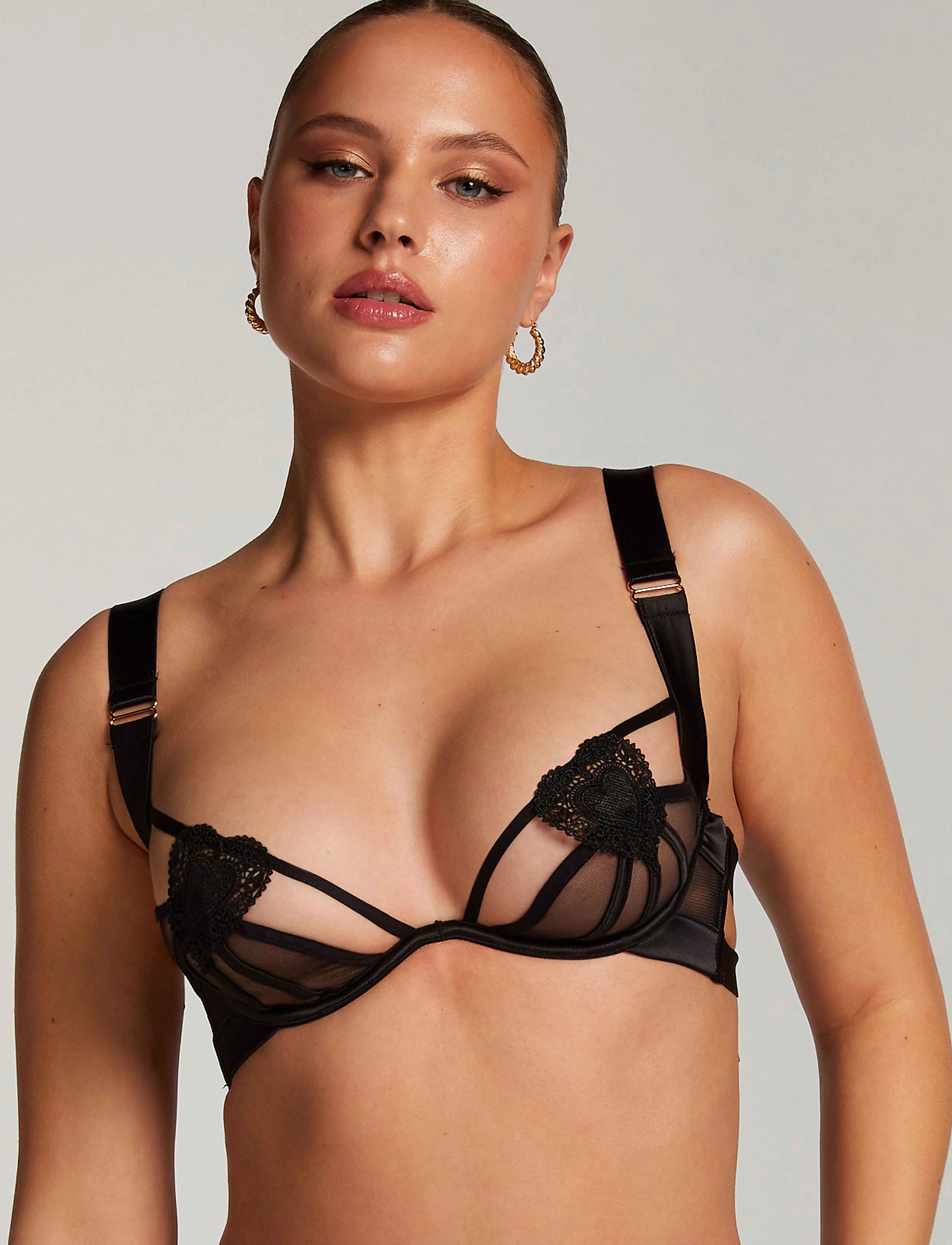 Hunkemöller - Casanova up - bügel-bh - caviar - 3
