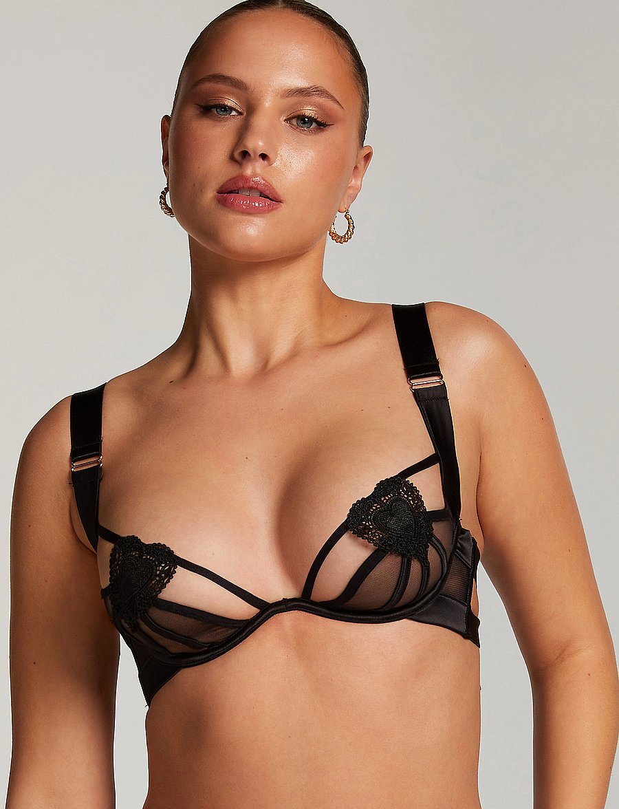 Hunkemöller - Casanova up - bügel-bh - caviar - 3