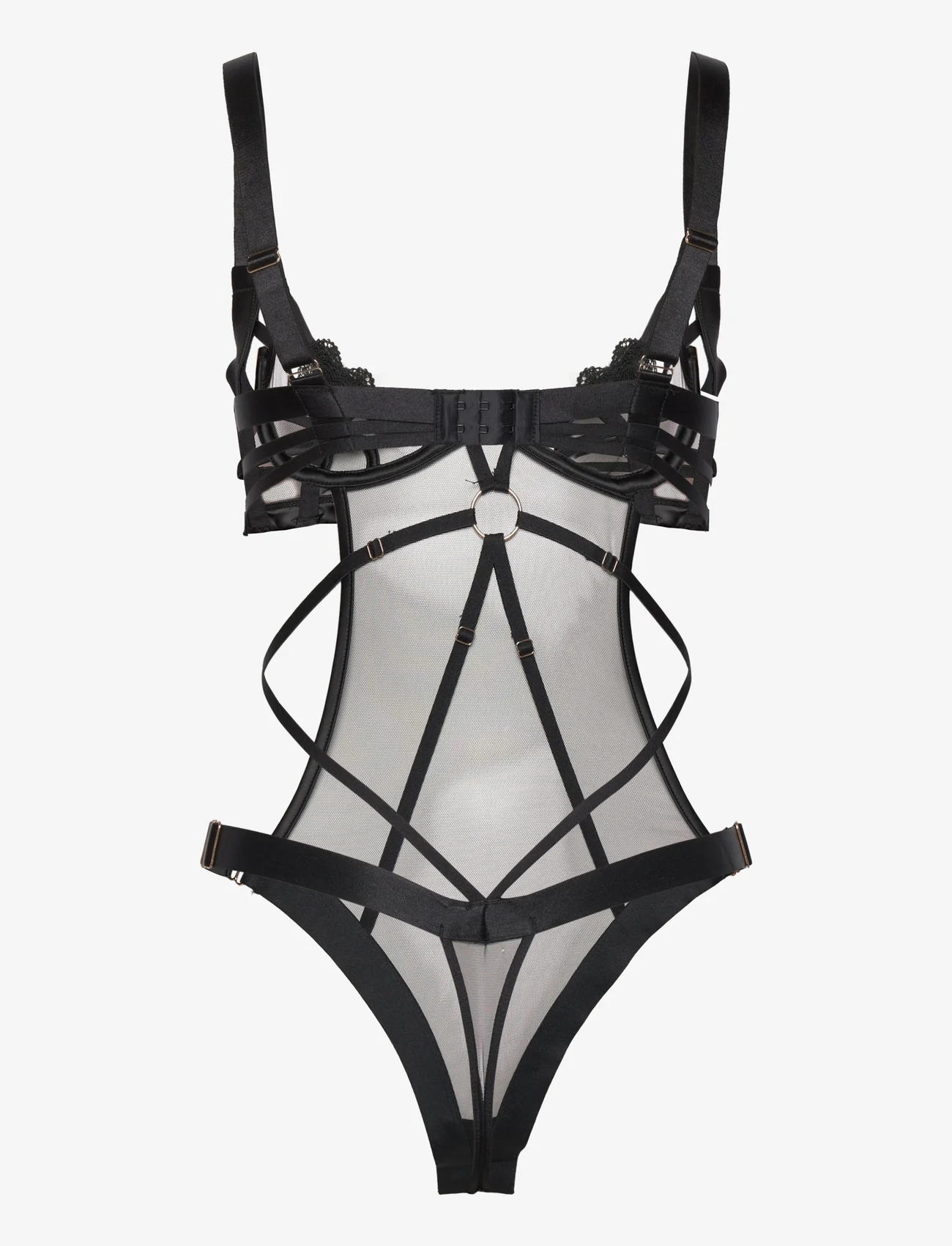 Hunkemöller - Casonova Body - glaustinukės ir apatinukai - caviar - 1