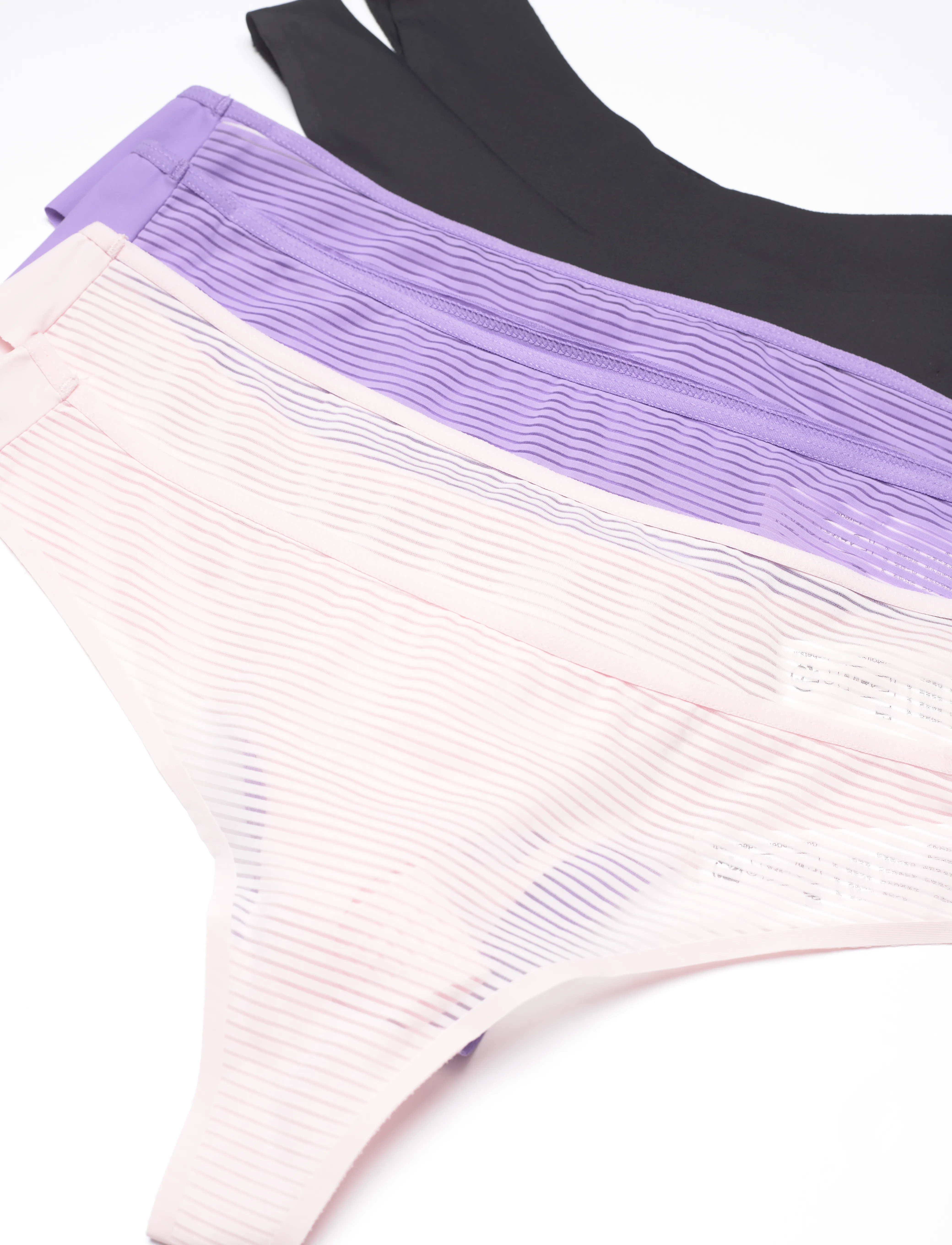Hunkemöller - 6-Pack Brasilian Invisibles - paisley purple - 4