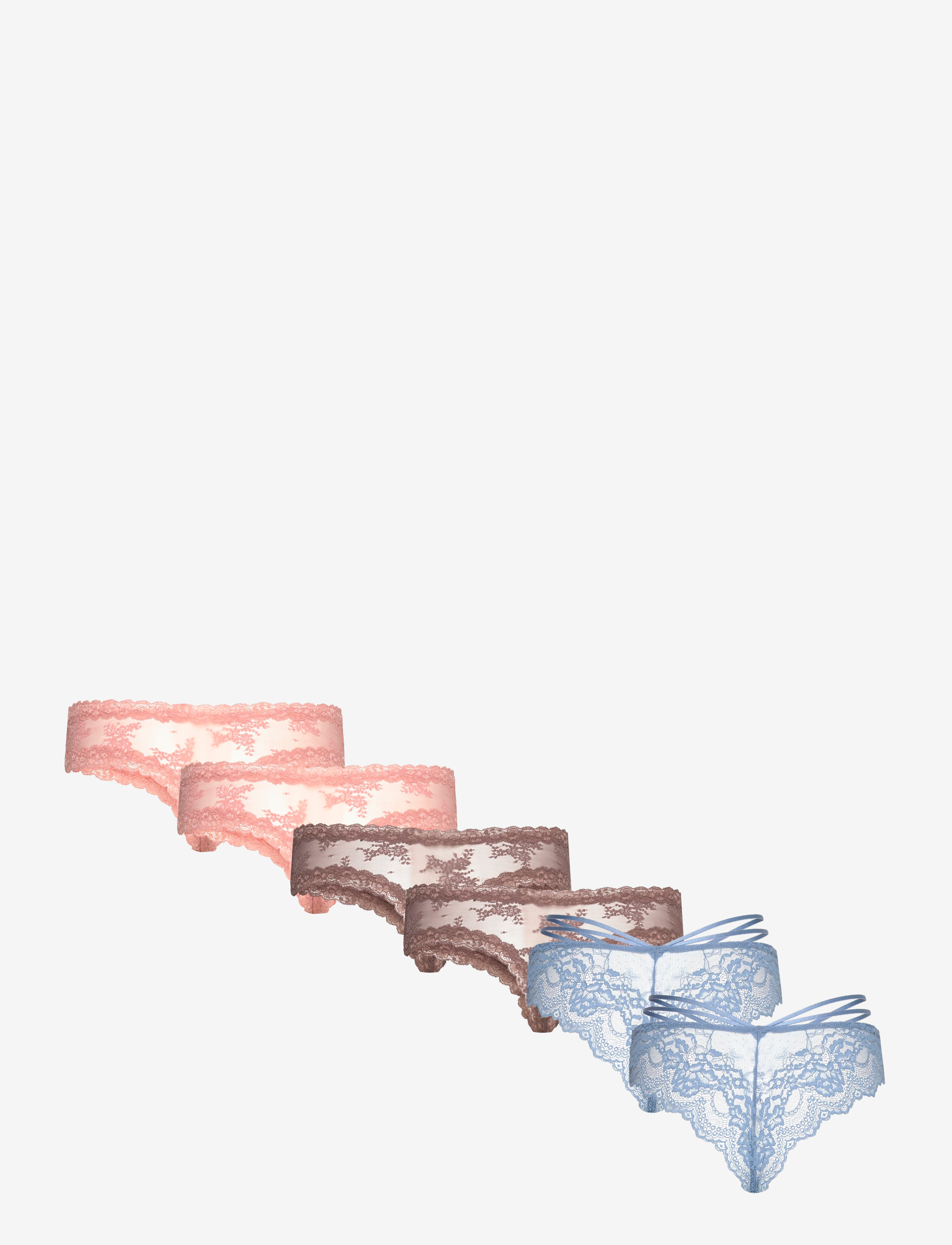 Hunkemöller - 6-Pack Brasilian - coronet blue - 2