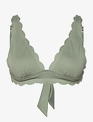 Hunkemöller - Scallop HA triangle - triangelformad bikinis - hedge green - 0