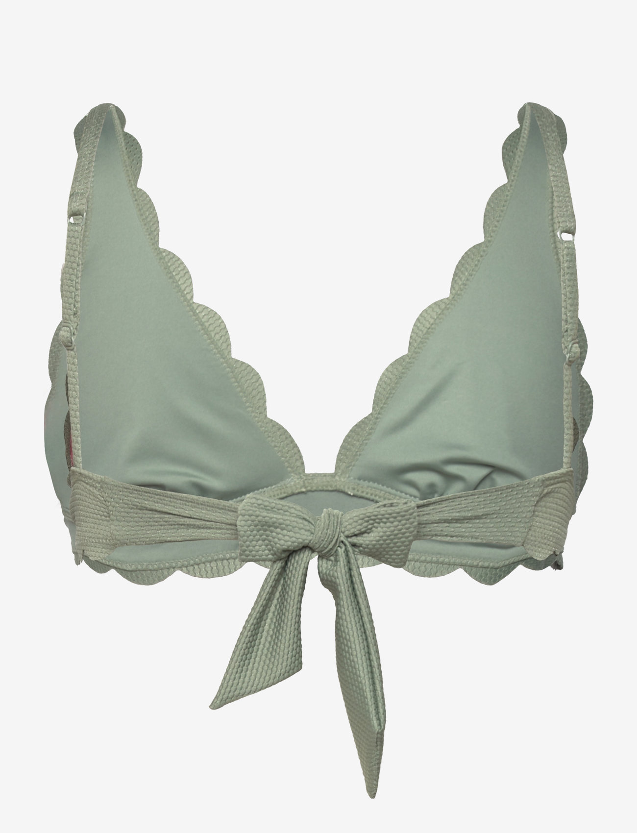 Hunkemöller - Scallop HA triangle - trekant-bikinis - hedge green - 1