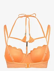 Hunkemöller - Scallop lurex pd - bikini augšiņa ar lencēm - orange - 1