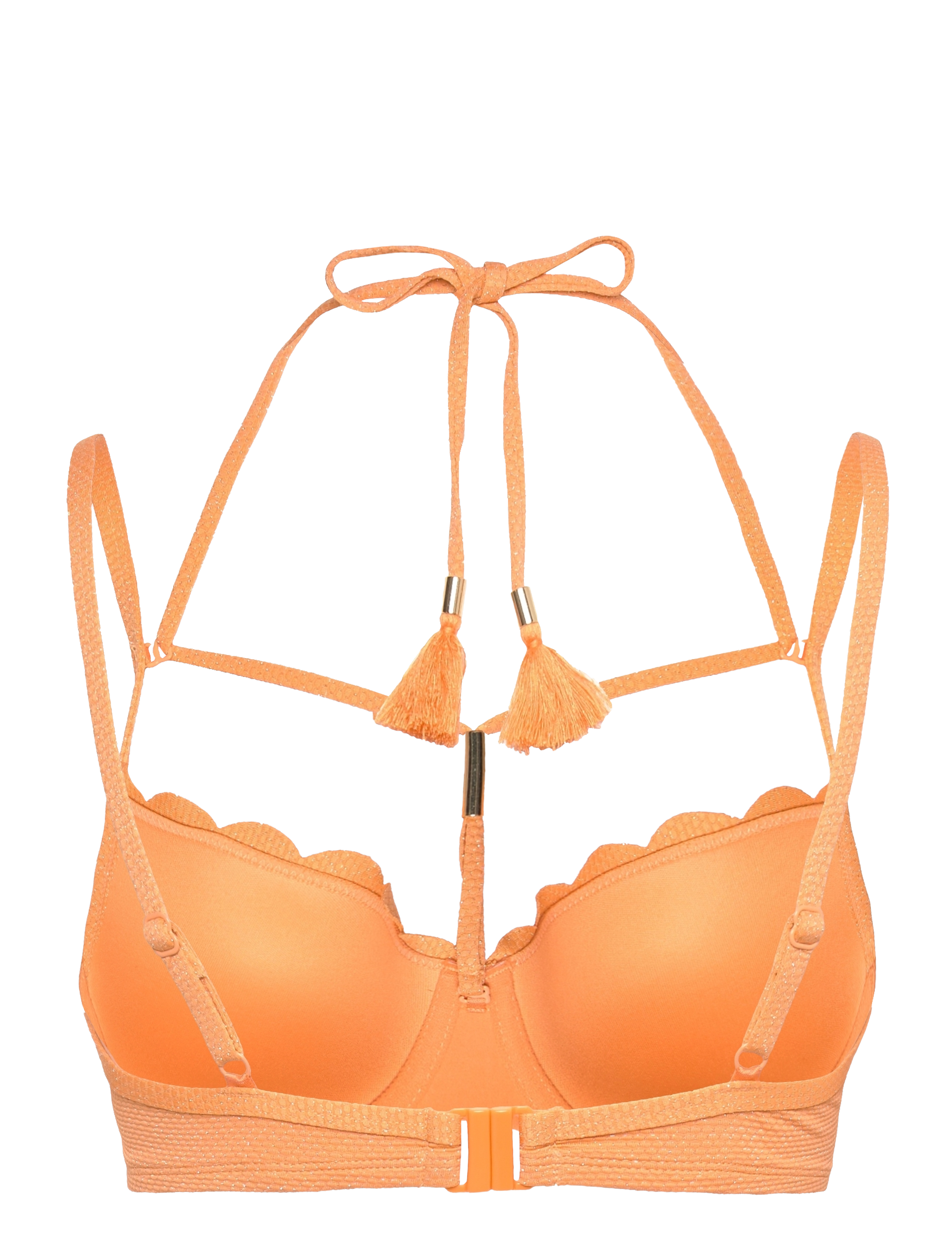 Hunkemöller - Scallop lurex pd - orange - 2
