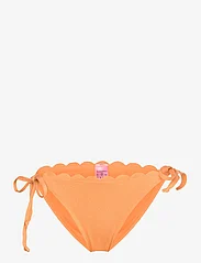Hunkemöller - Scallop lurex cheeky t - bikinis mit seitenbändern - orange - 0