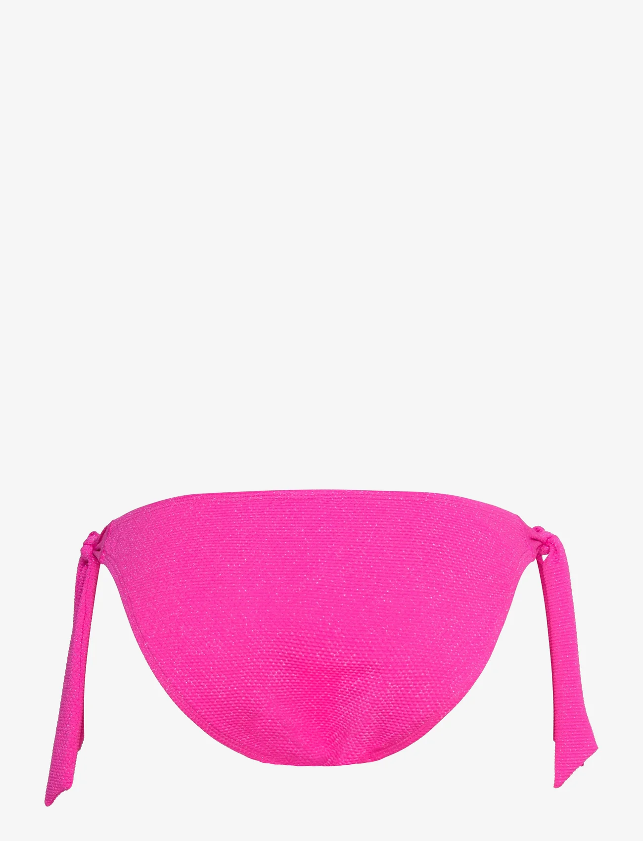 Hunkemöller - Scallop lurex rio t - bikini ar sānu aukliņām - hot pink - 1