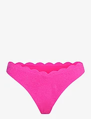 Hunkemöller - Scallop lurex high leg r - bikini apakšbikses - hot pink - 0
