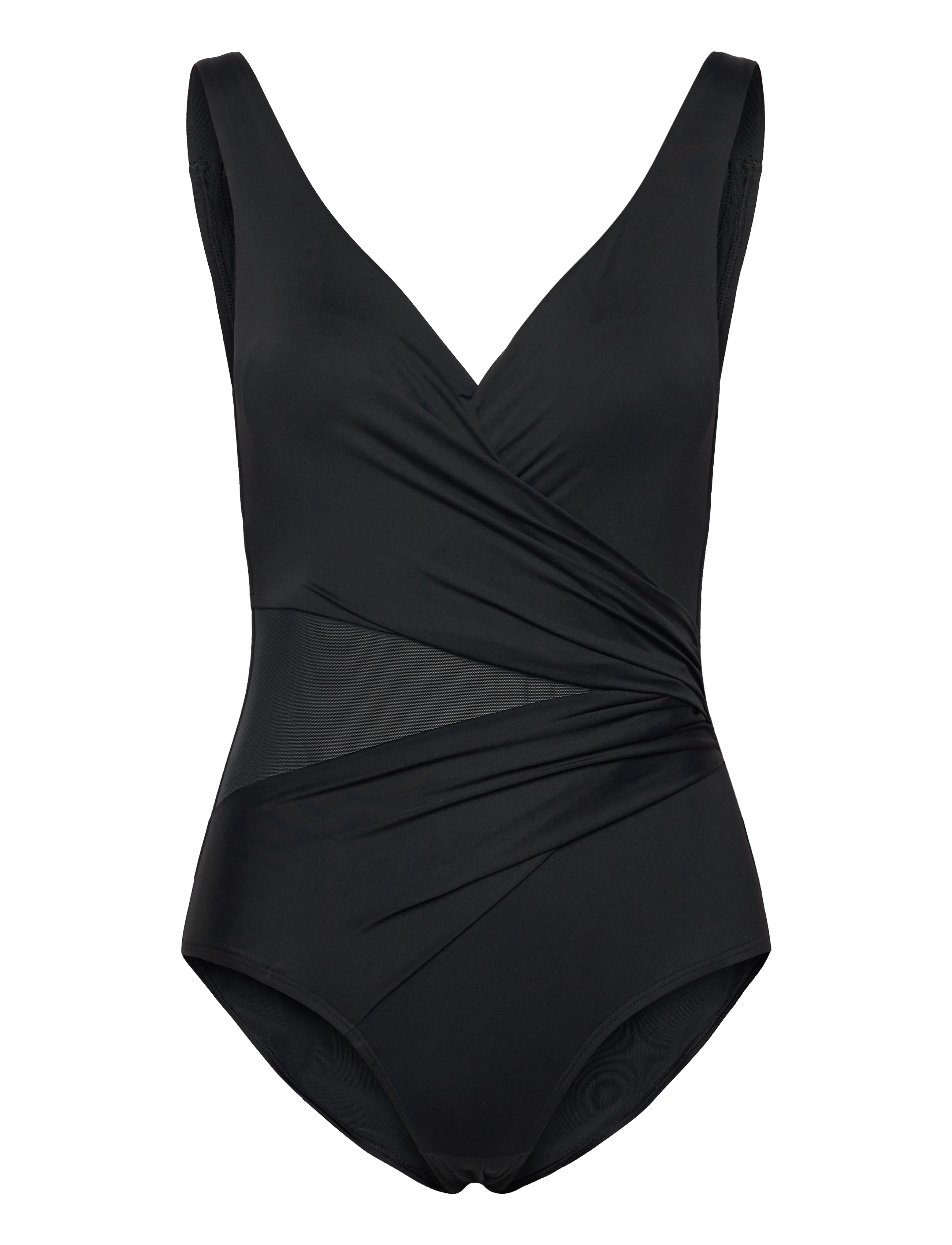 HUNKEMÖLLER Shell Mesh Shaping Bs Schwarz - XS - Damen