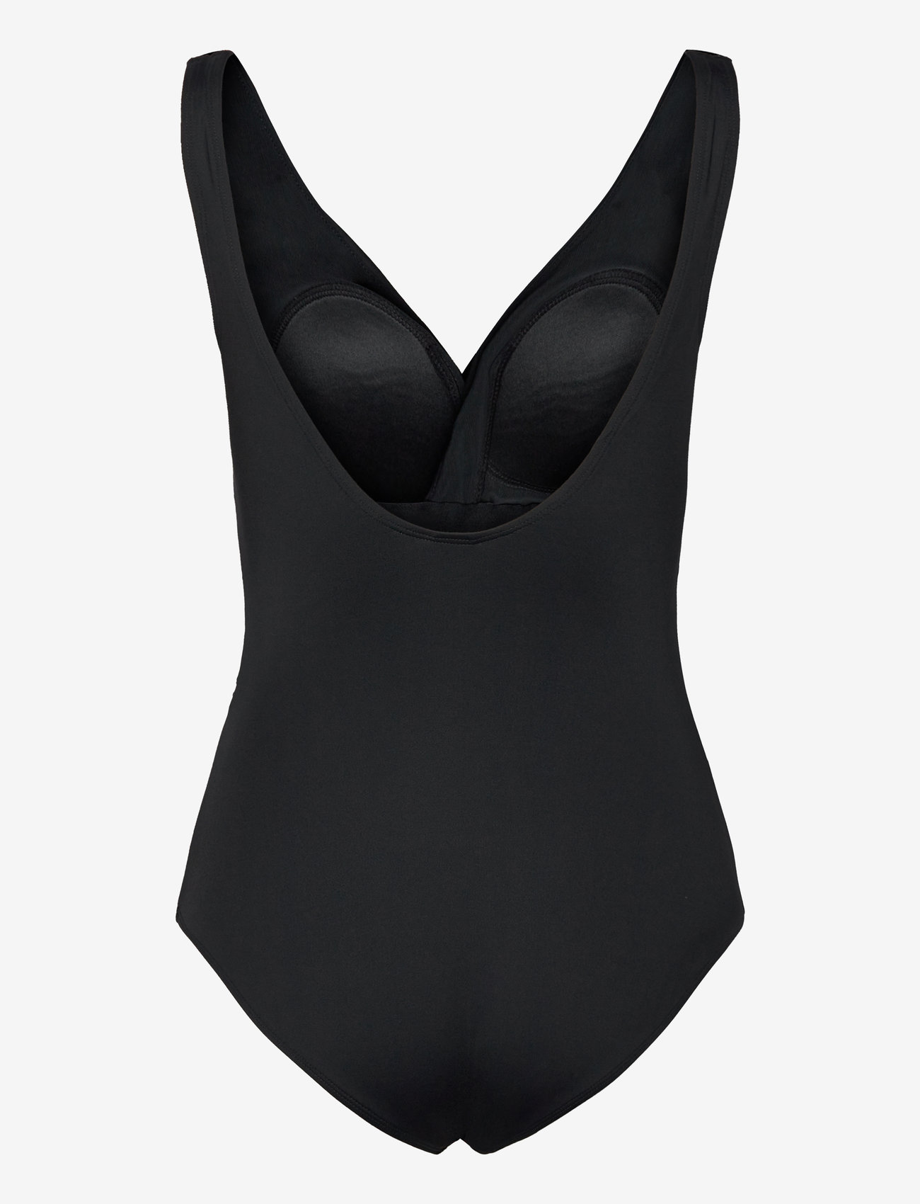 Hunkemöller - Shell mesh shaping bs s - badeanzüge - black - 1