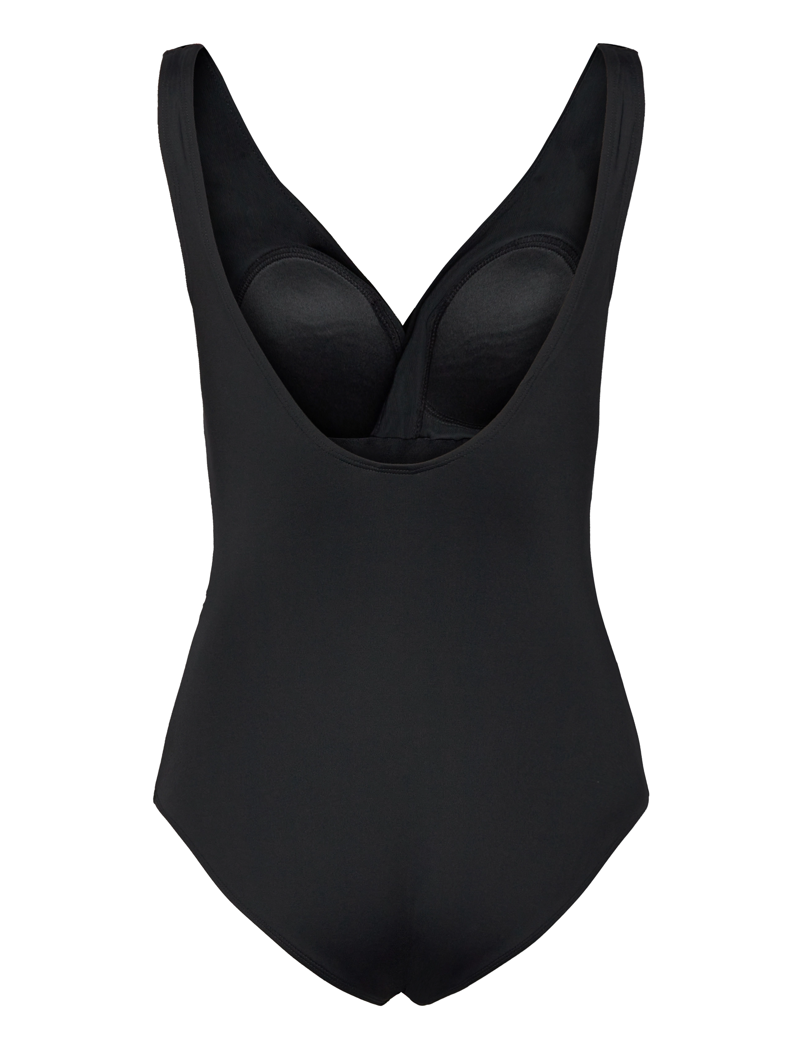 Hunkemöller - SHELL MESH SHAPING BS - swimsuits - black - 2