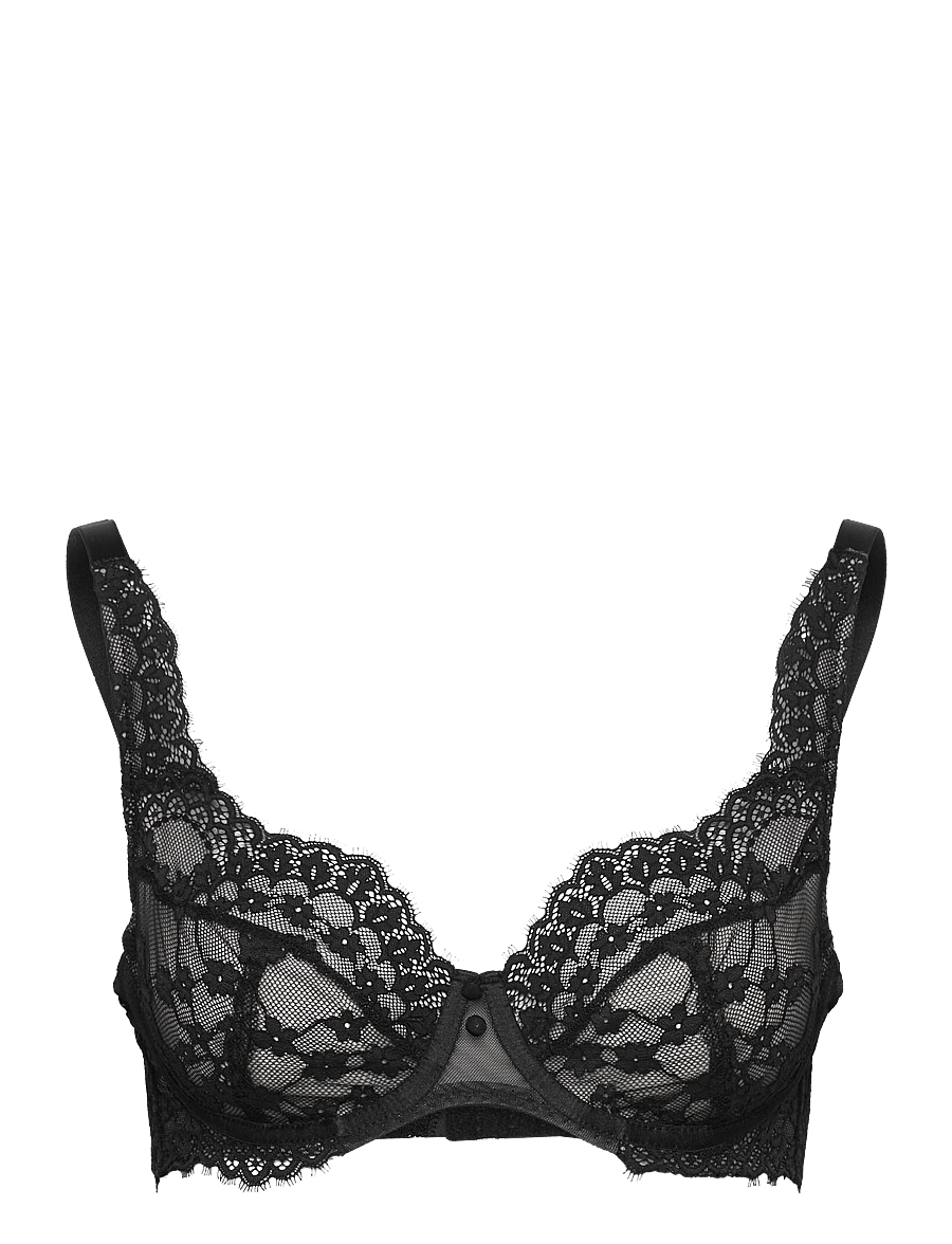Hunkemöller - Daisy Non-Padded Underwired Bra - speciella tillfällen - caviar - 1