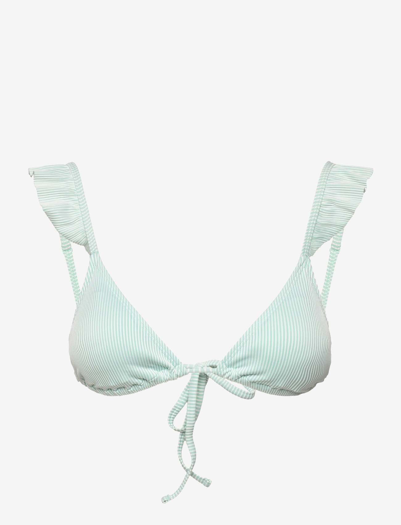 Hunkemöller - Fiji rib triangle - kolmnurksed bikiinide ülaosad - eggshell blue - 1