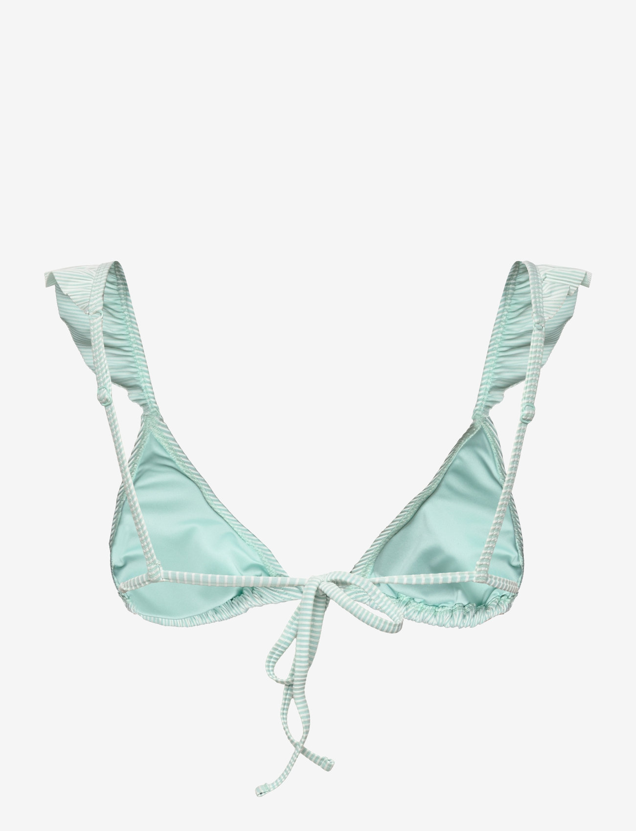 Hunkemöller - Fiji rib triangle - kolmnurksed bikiinide ülaosad - eggshell blue - 2