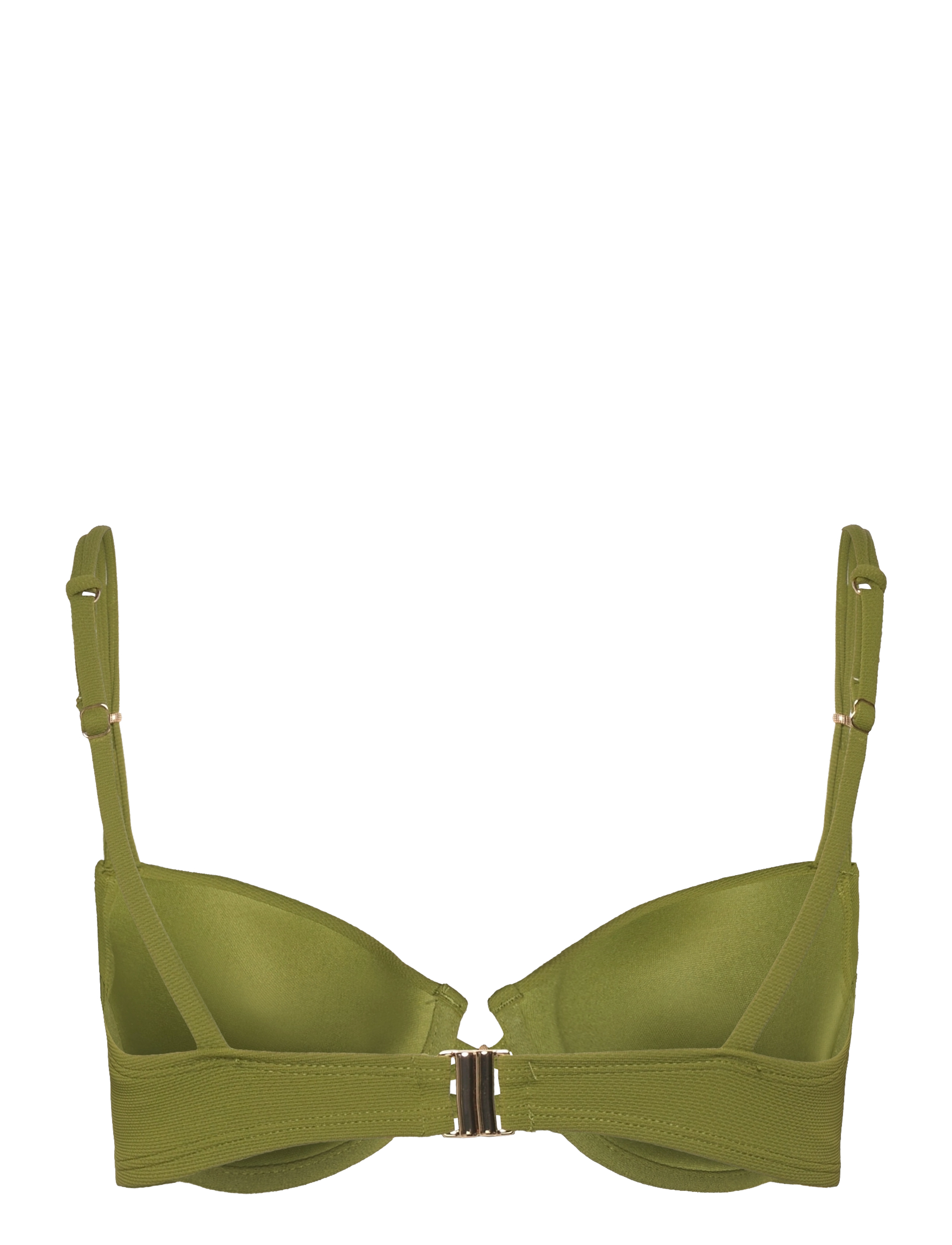 Hunkemöller - Holbox texture pd - bikini-oberteile mit bügel - calla green - 2