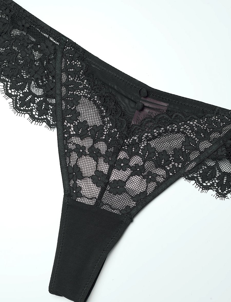 Hunkemöller - Daisy Thong - tangas - caviar - 5