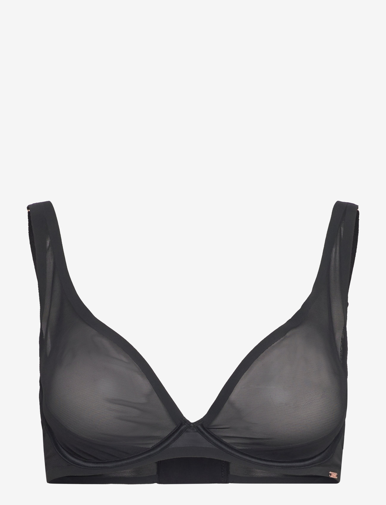 Hunkemöller - Mesh Essentials Up - traadiga rinnahoidjad - caviar - 1