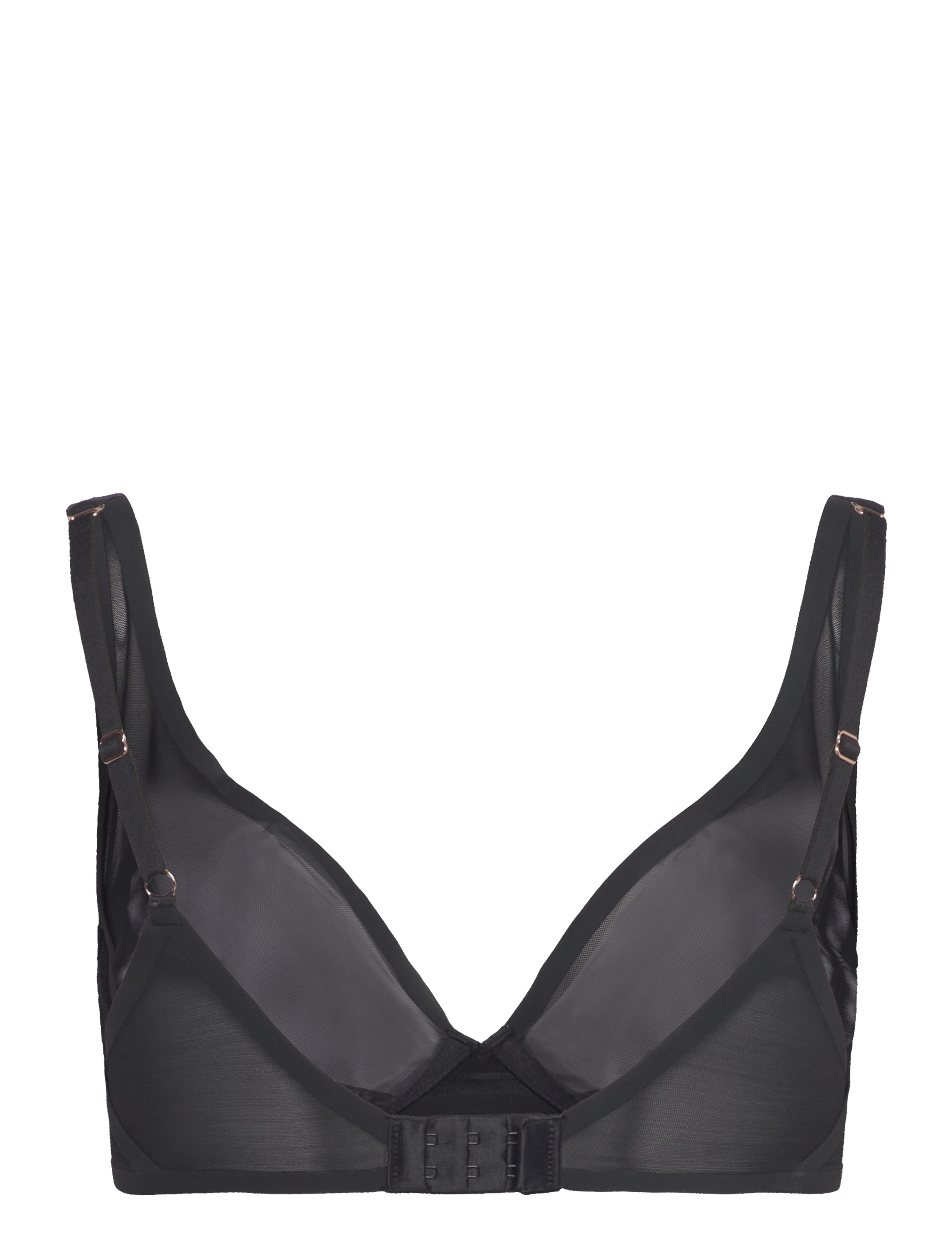 Hunkemöller - Mesh Essentials Up - caviar - 2