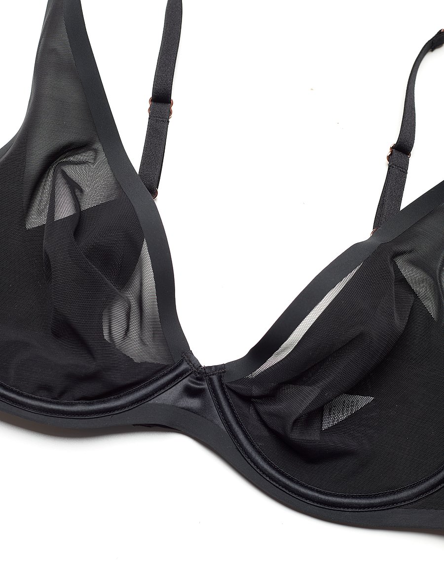 Hunkemöller - Mesh Essentials Up - caviar - 5