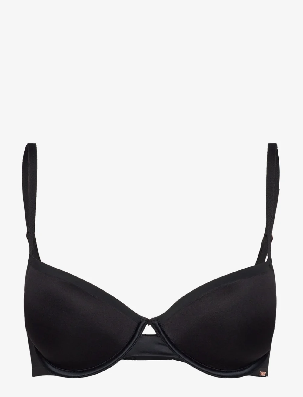 Hunkemöller - Mesh Essentials Pd Push - push-up bh's - caviar - 1