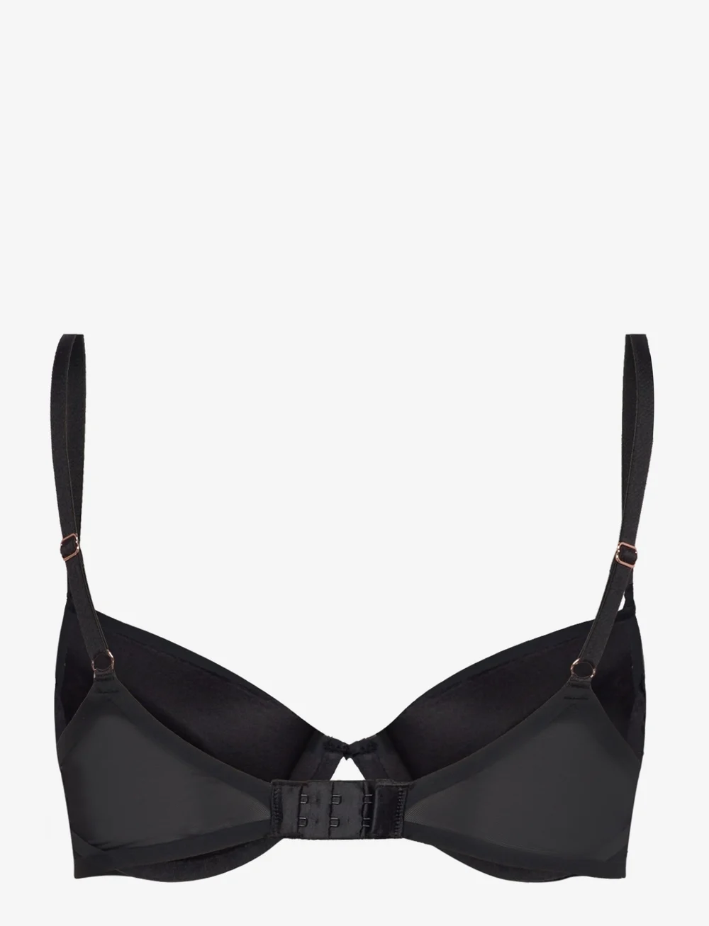 Hunkemöller - Mesh Essentials Pd Push - push-up bh's - caviar - 2