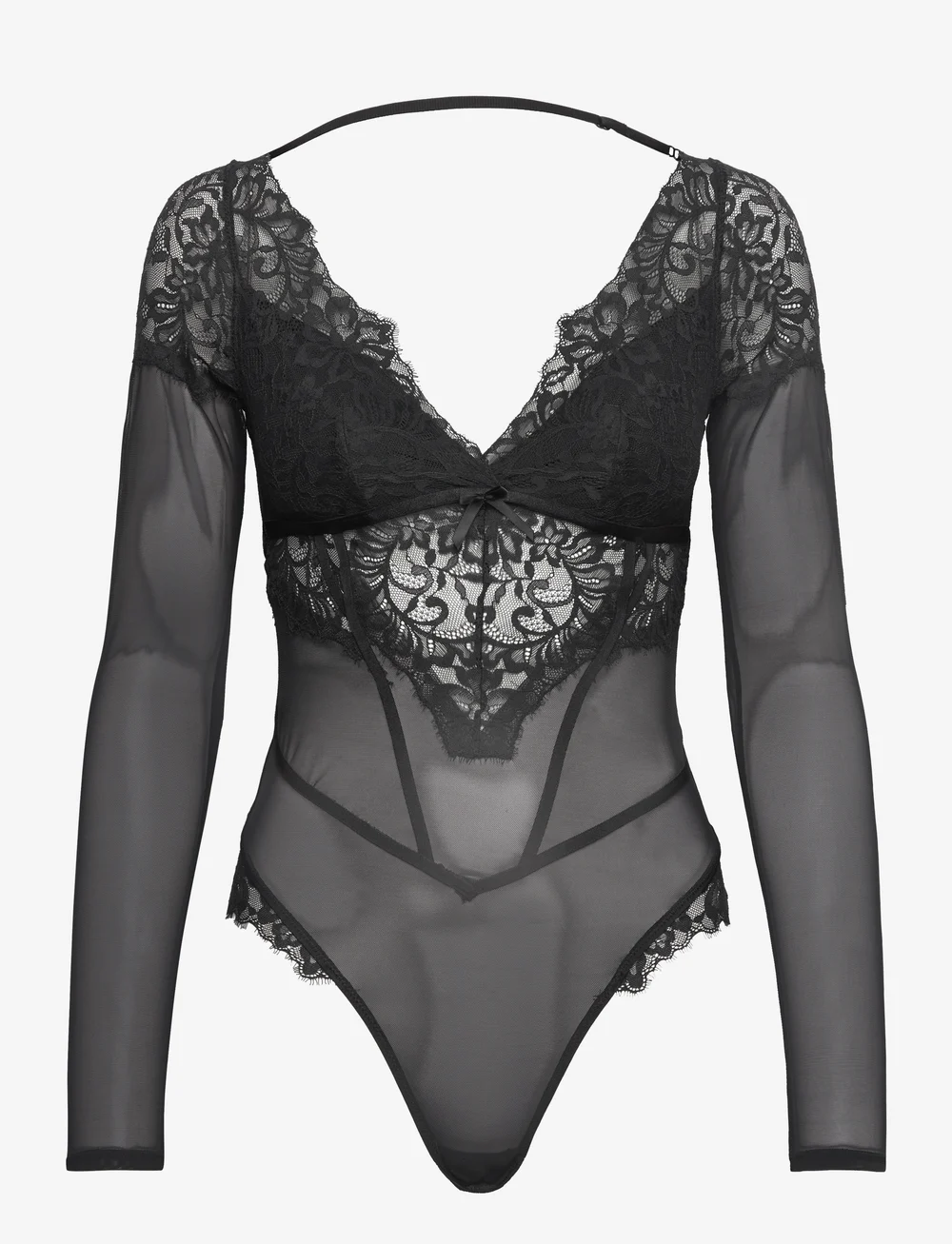 Hunkemöller - Astrid Ls Body - bodies - caviar - 1