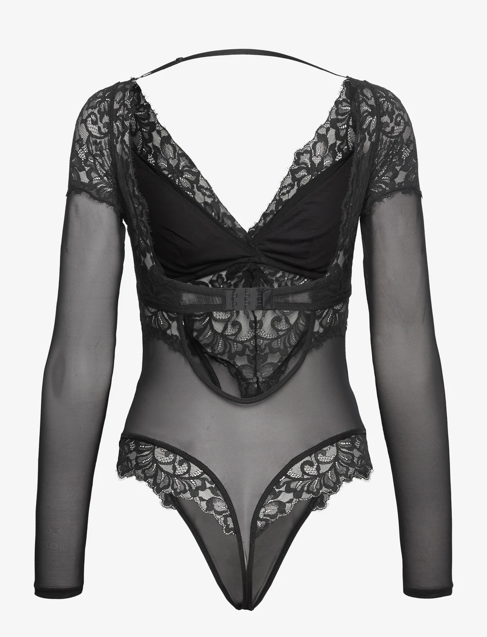 Hunkemöller - Astrid Ls Body - bodies - caviar - 2