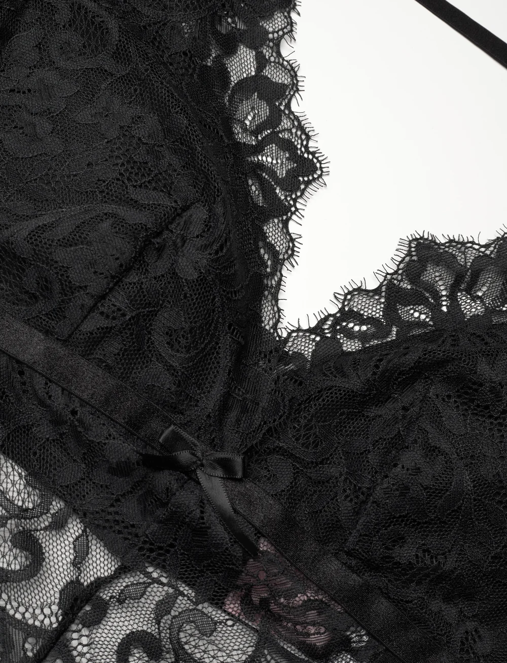 Hunkemöller - Astrid Ls Body - bodies - caviar - 4