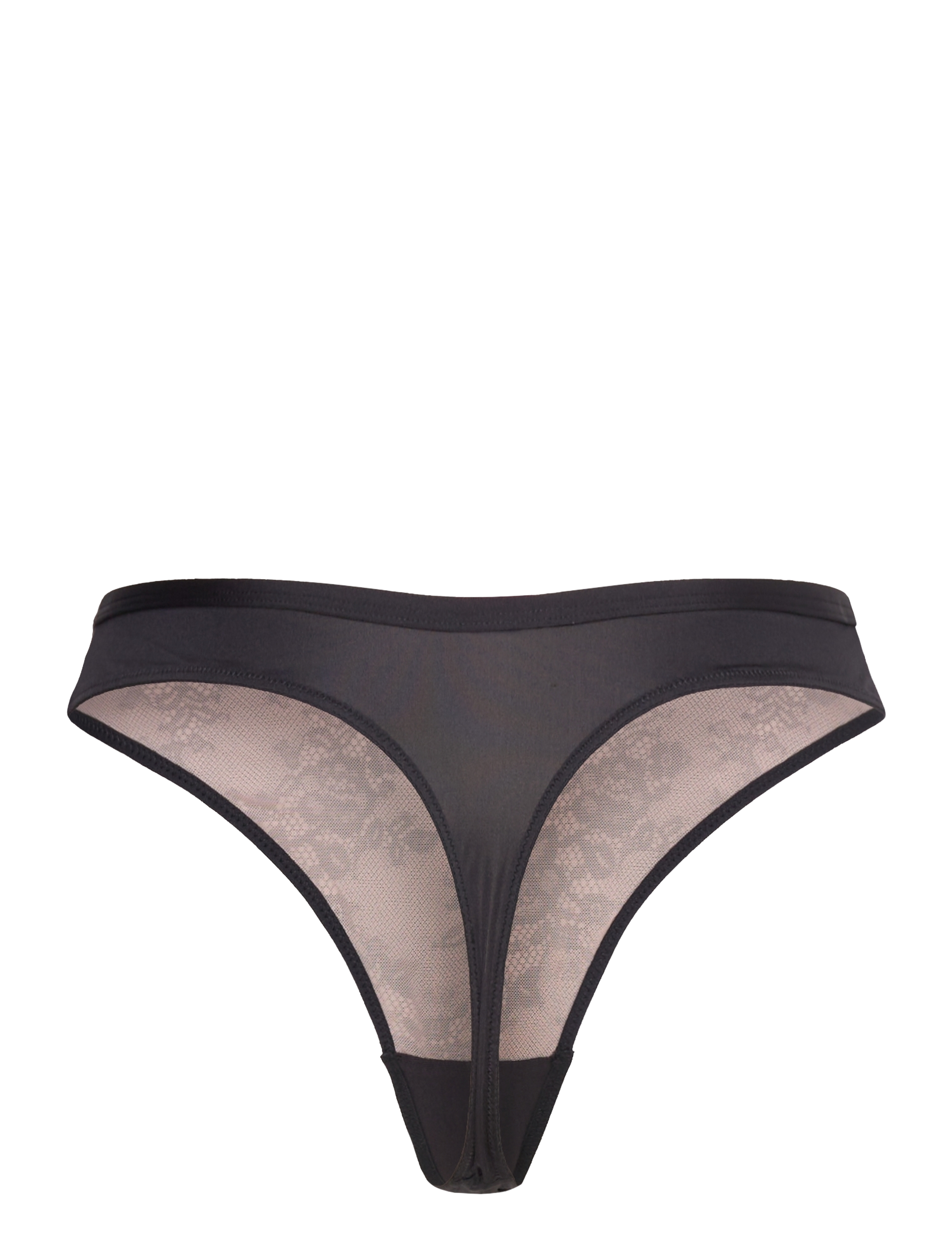 Hunkemöller - EA LACE STRING R - die niedrigsten preise - caviar - 2