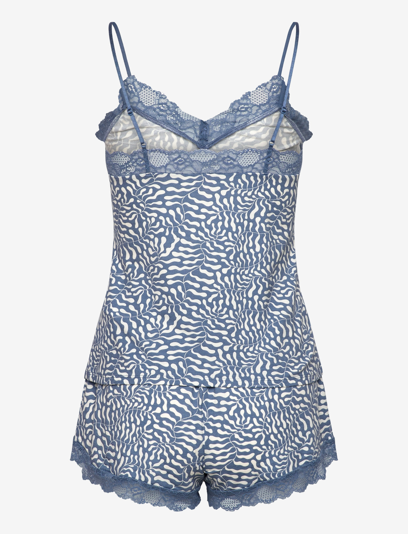Hunkemöller - Pj Cami Short Viscose - pyjamas - coronet blue - 2