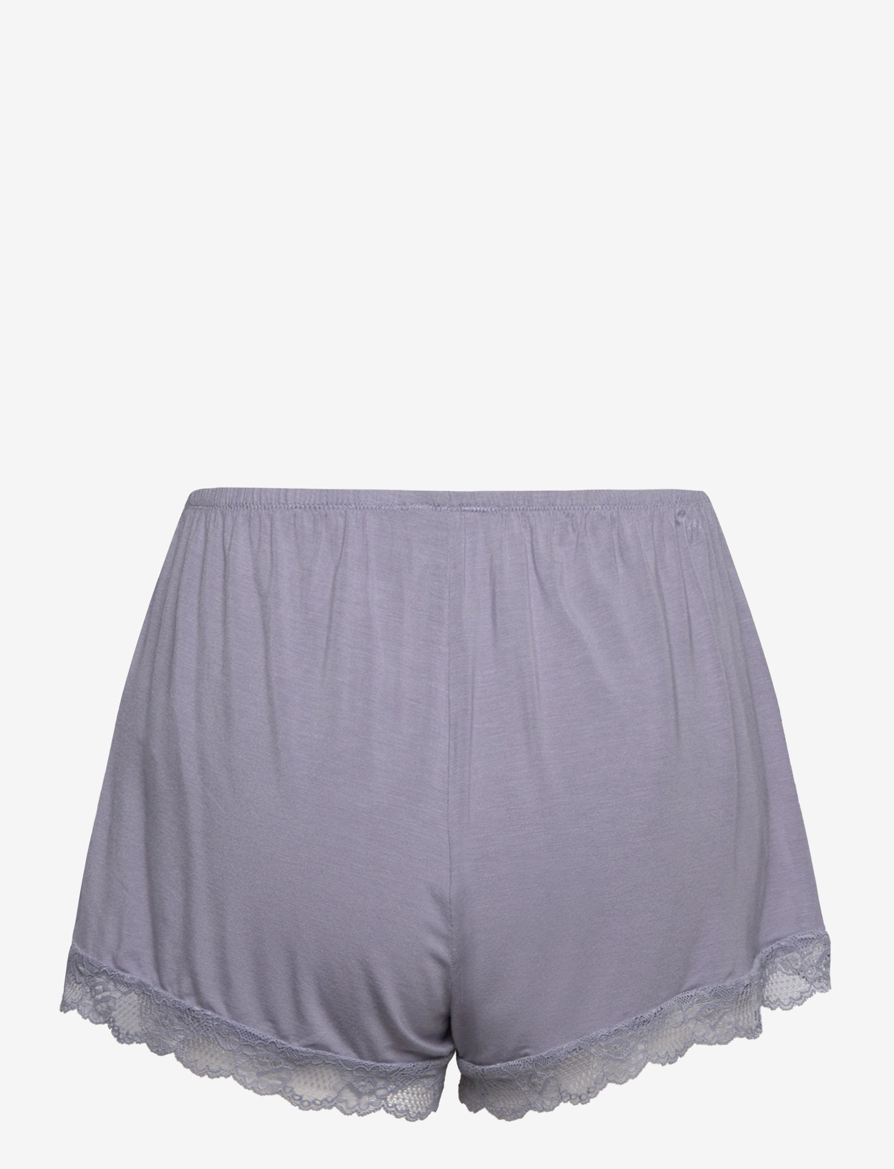Hunkemöller - PJ CAMI SHORT VISCOSE LACE - silver bullet - 4