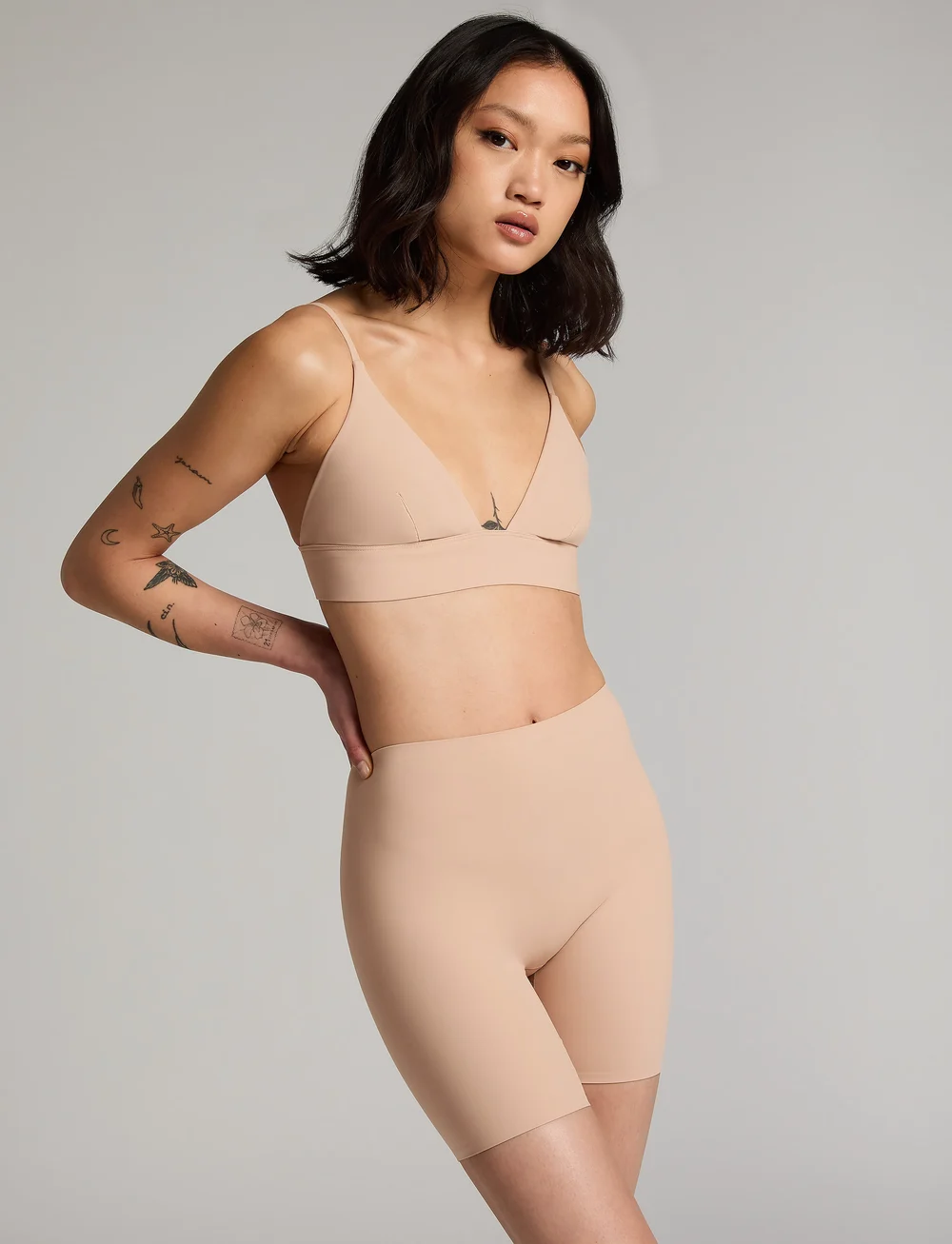 Hunkemöller - SMOOTH TRIANGLE BRALETTE - bralette - rugby tan - 3