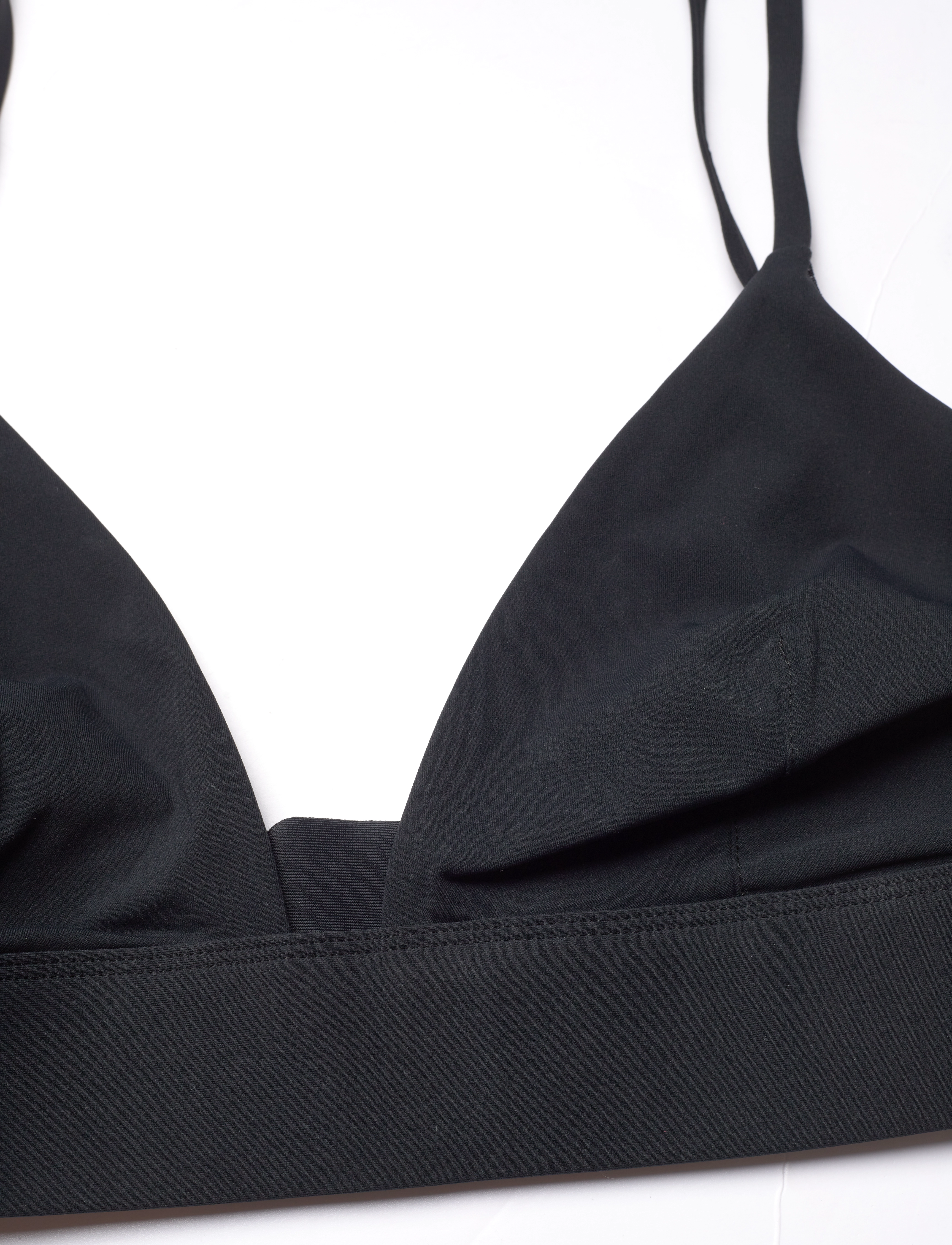 Hunkemöller - SMOOTH TRIANGLE BRALETTE - bralette-rintaliivit - caviar - 5