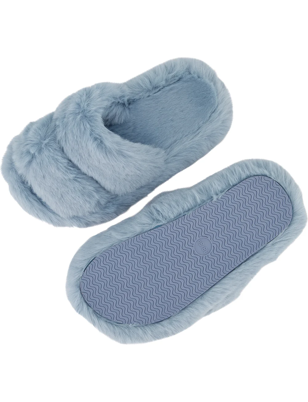 Hunkemoller Hanna Double Strap Slipper Slippers Boozt
