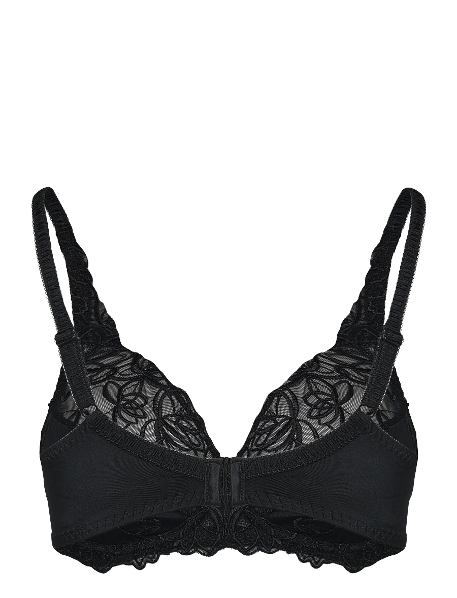 Hunkemöller - Diva Uf - tugikaartega rinnahoidjad - black - 1