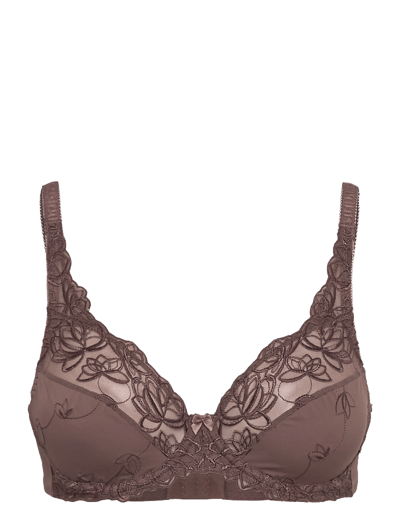 Hunkemöller - Diva Non-Padded Underwired Bra - biustonosze z fiszbinami - peppercorn - 0