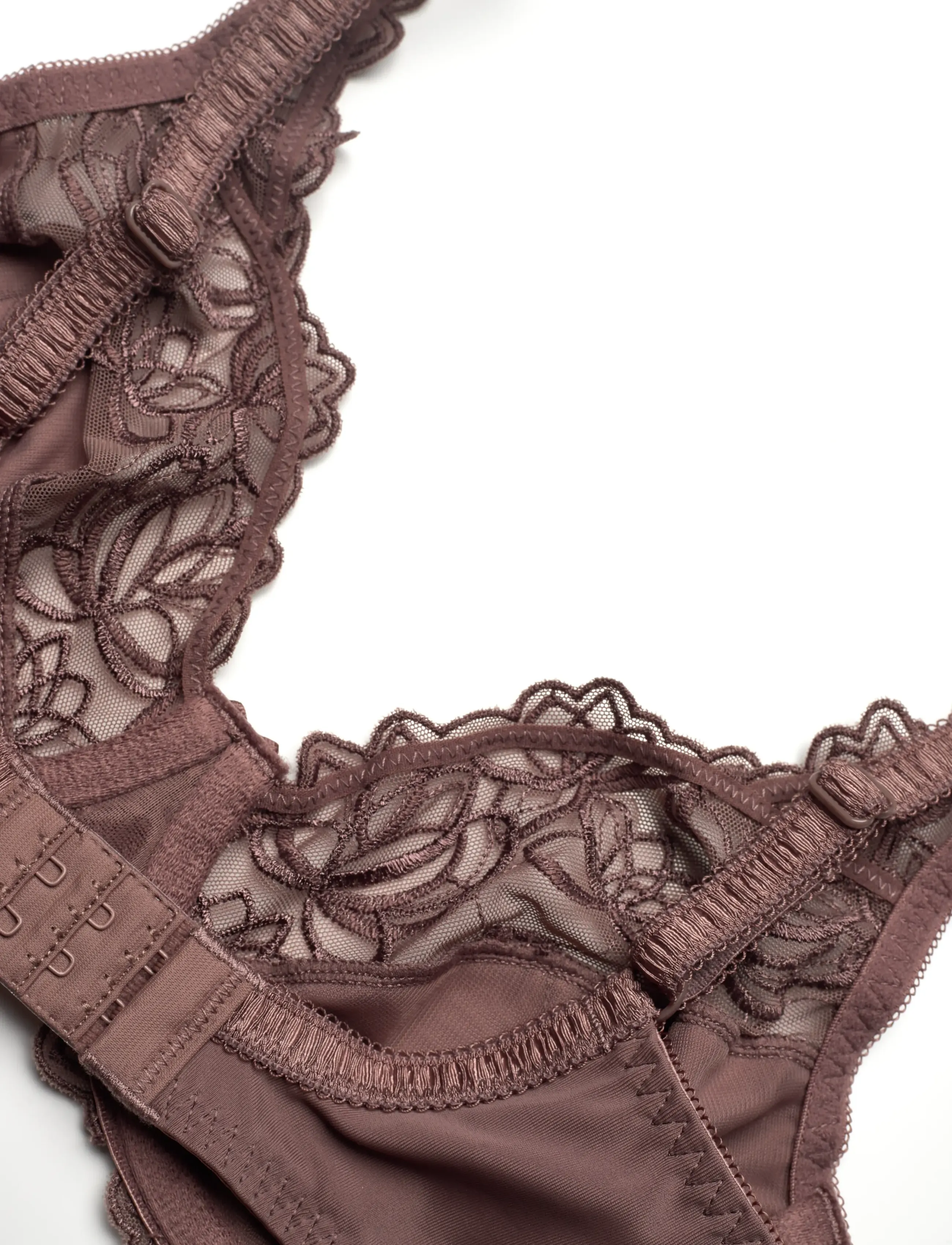 Hunkemöller - Diva Non-Padded Underwired Bra - bøjle-bh’er - peppercorn - 3