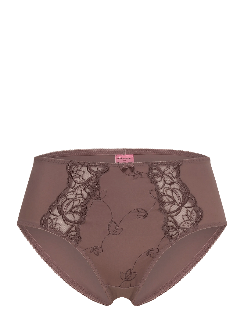 Hunkemöller - Diva High Knickers - midi & maxi trusser - peppercorn - 0