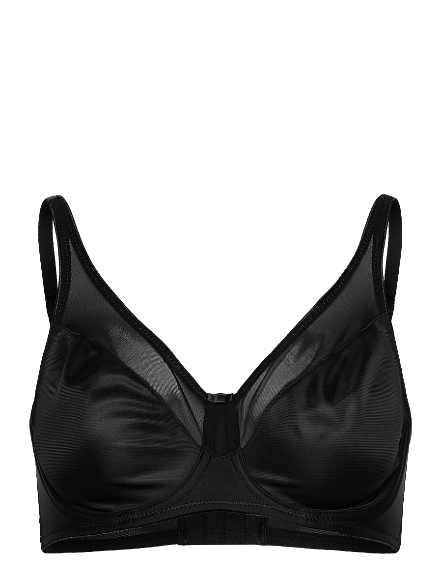 Hunkemöller - Nina Non-Padded Underwired Minimizer Bra - speciella tillfällen - black - 1