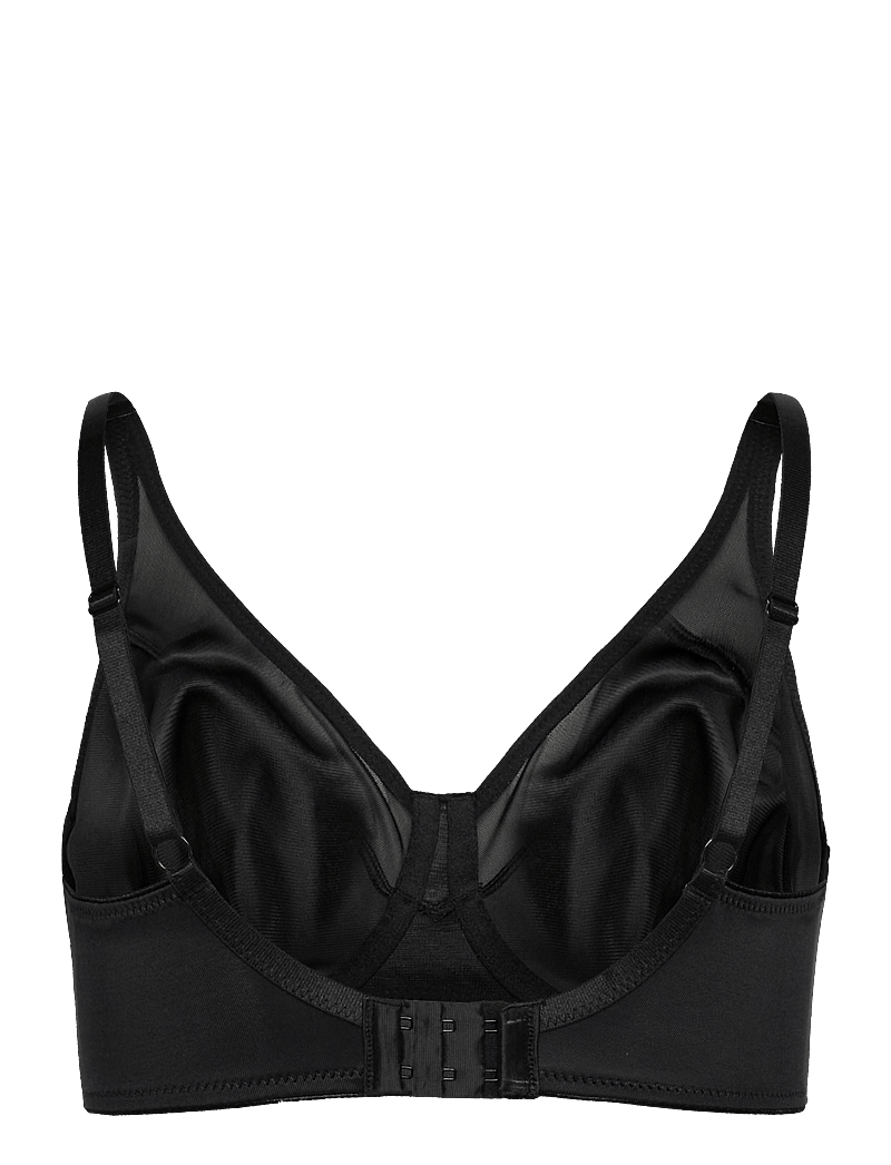 Hunkemöller - Nina Non-Padded Underwired Minimizer Bra - traadiga rinnahoidjad - black - 2