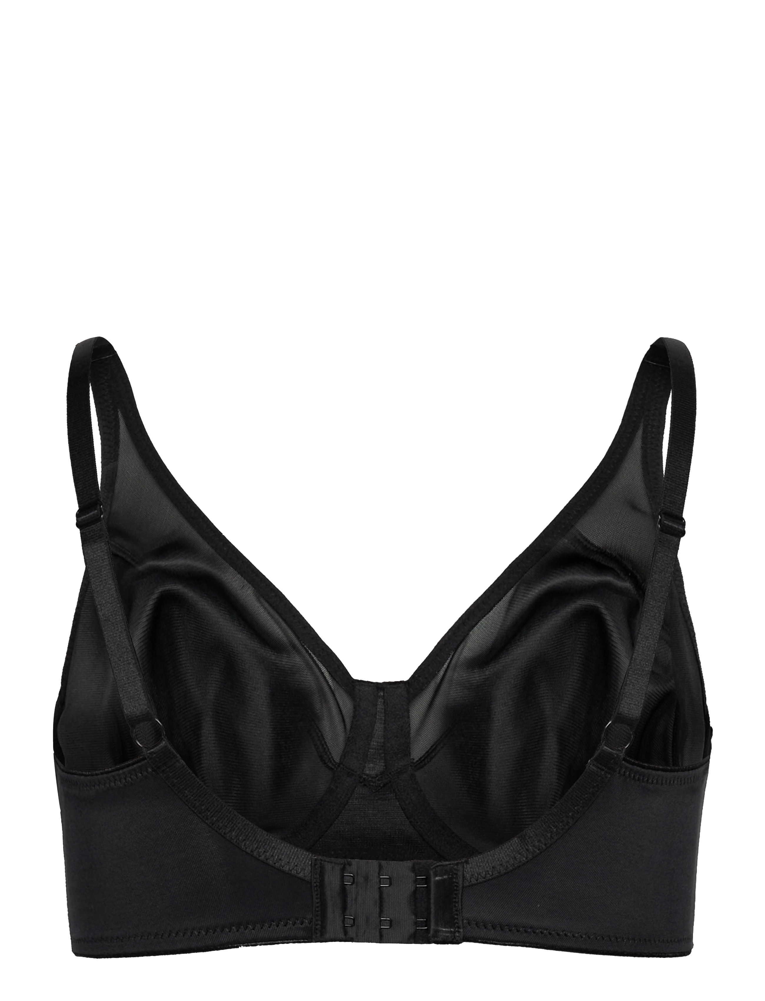 Hunkemöller - Nina Non-Padded Underwired Minimizer Bra - traadiga rinnahoidjad - black - 2