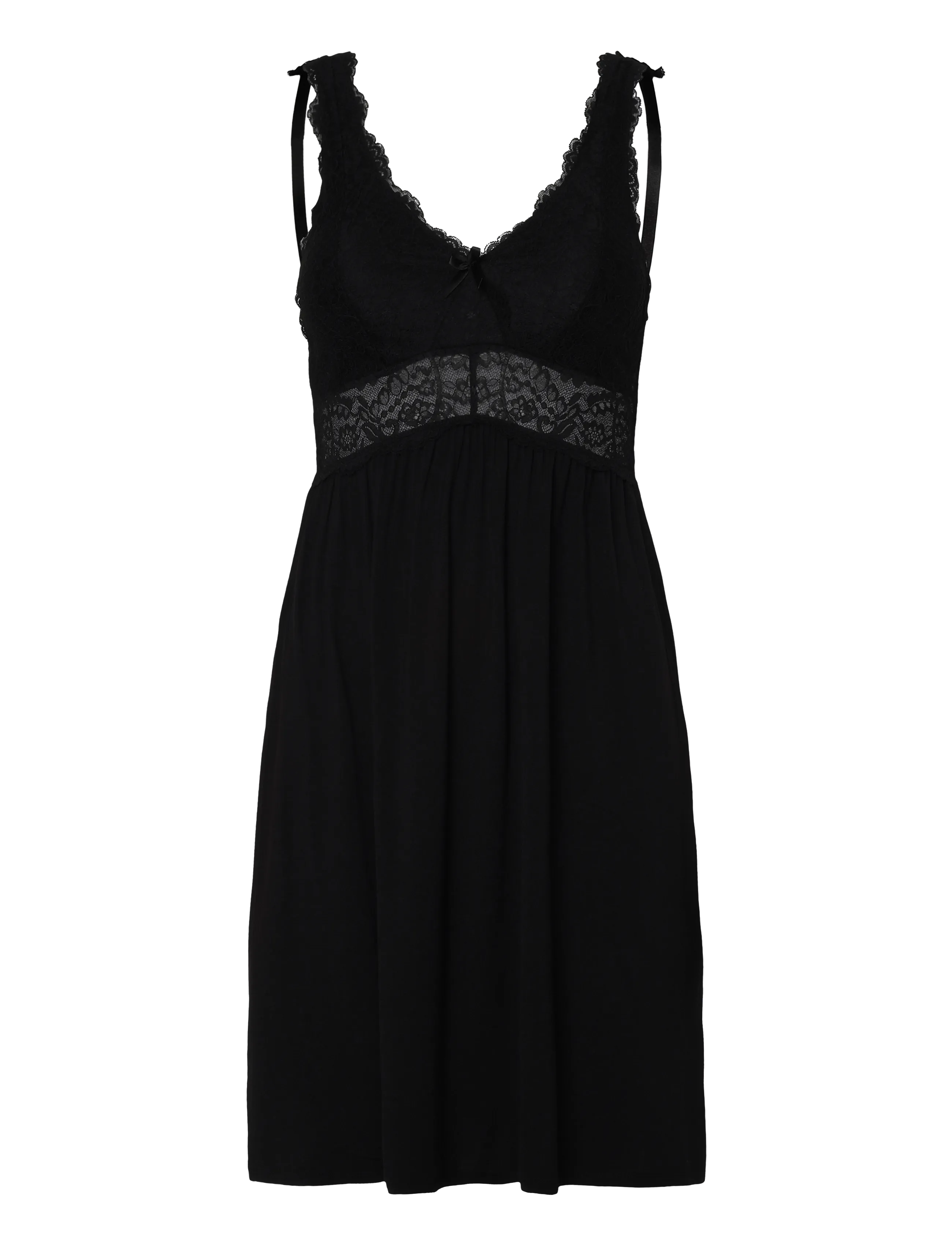 Hunkemöller SD Nova Lace - Nightdresses - BLACK / black