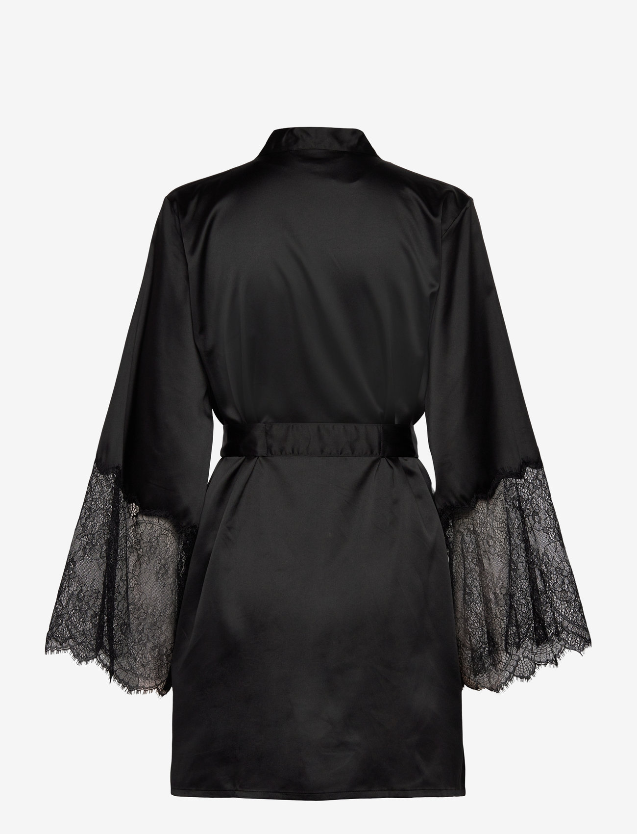 Hunkemöller - Satin Kimono - kimonos - caviar - 2