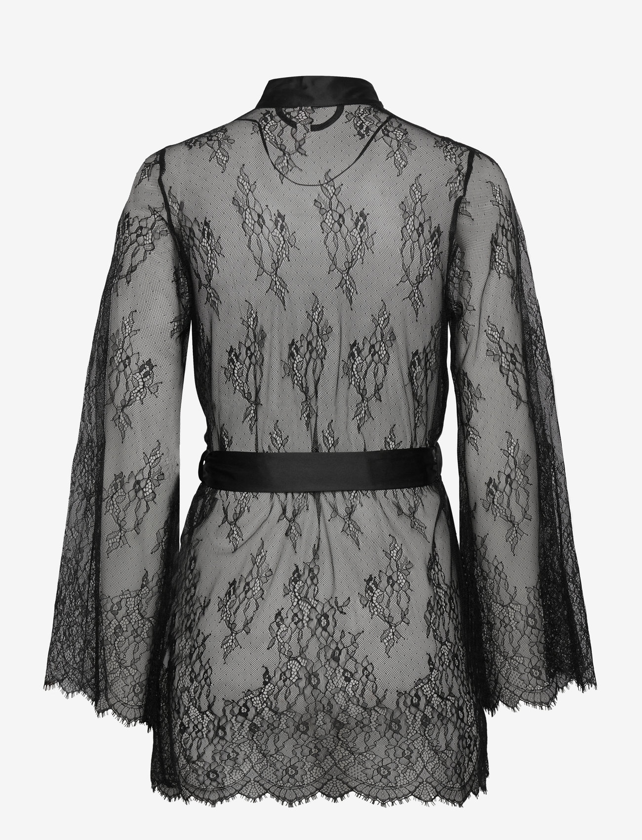 Hunkemöller - Kimono Allover Lace - kimonos - caviar - 2