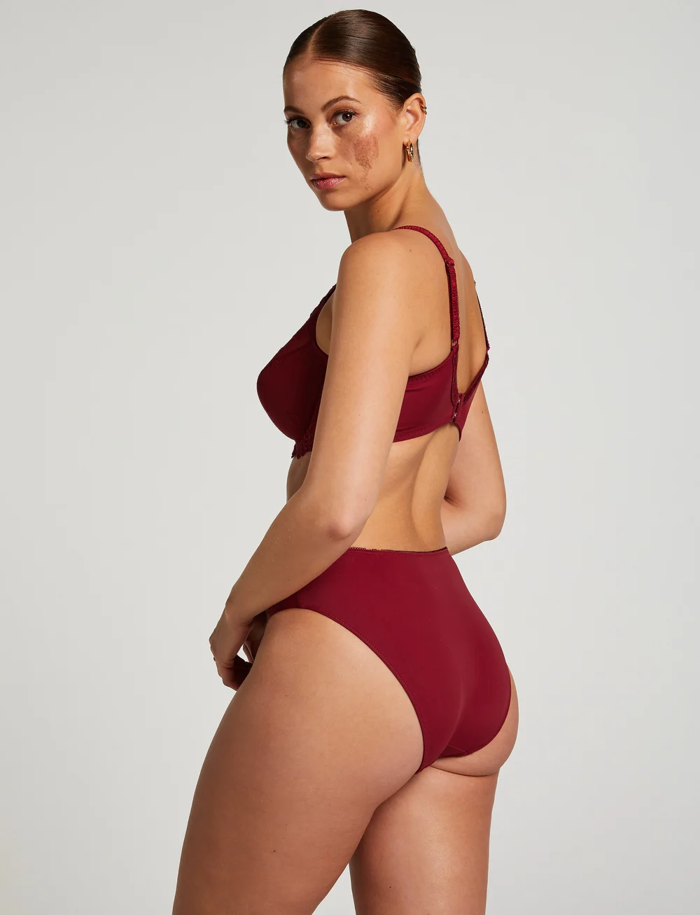 Hunkemöller - Diva Hl Rio H - culottes et slips - tibetan red - 3