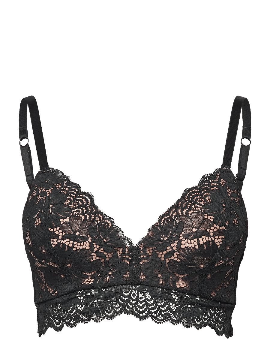 Hunkemöller - ANDREA NON WIRED PP - tugikaarteta rinnahoidjad - caviar - 0
