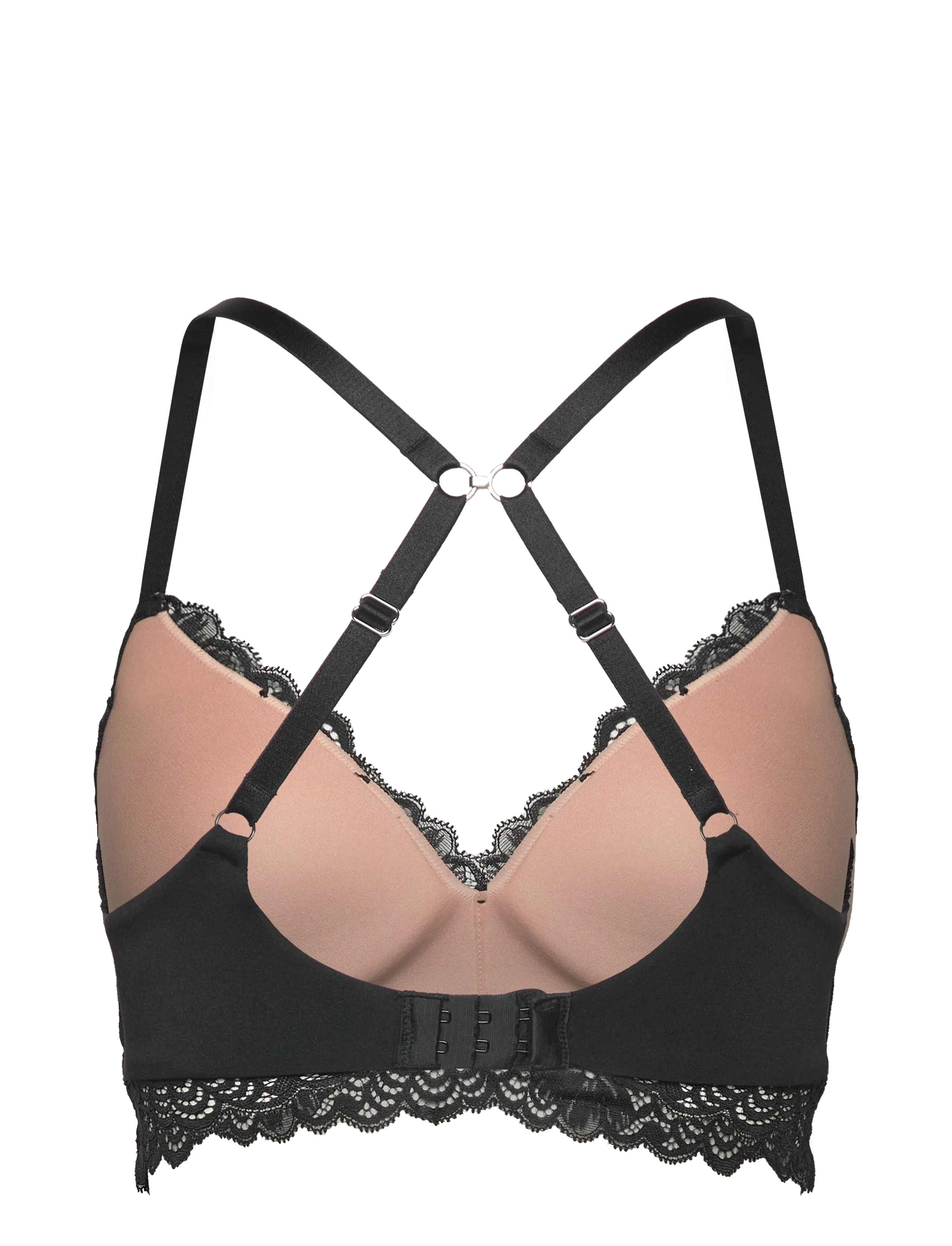 Hunkemöller - ANDREA NON WIRED PP - tugikaarteta rinnahoidjad - caviar - 2